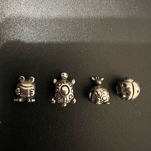 Authentic Pandora animal charms.